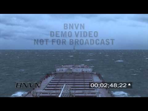 MV Joseph L. Block Sea Spray and Lightning