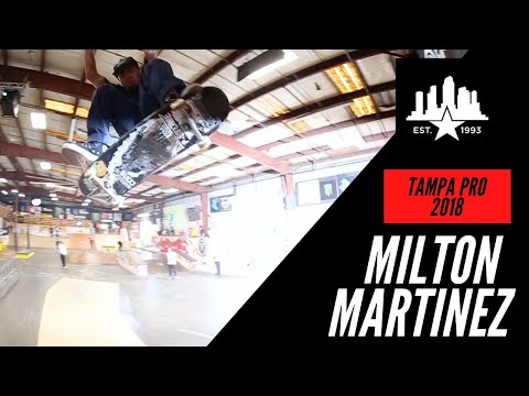 INSANE SKATEBOARDER MILTON MARTINEZ THREE TRICK FIX