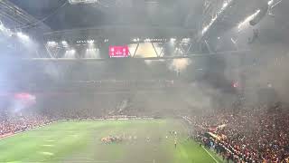 Maçın Son Dakikaları ve Bitiş Düdüğü Galatasaray - Fenerbahçe 4K