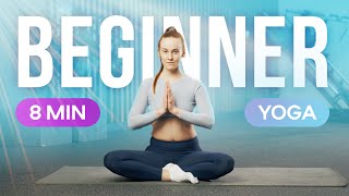Morning Yoga For Beginners Child, Cat-Cows, Downward-Facing Dog, Side Angel, Lizard And Plank Pose