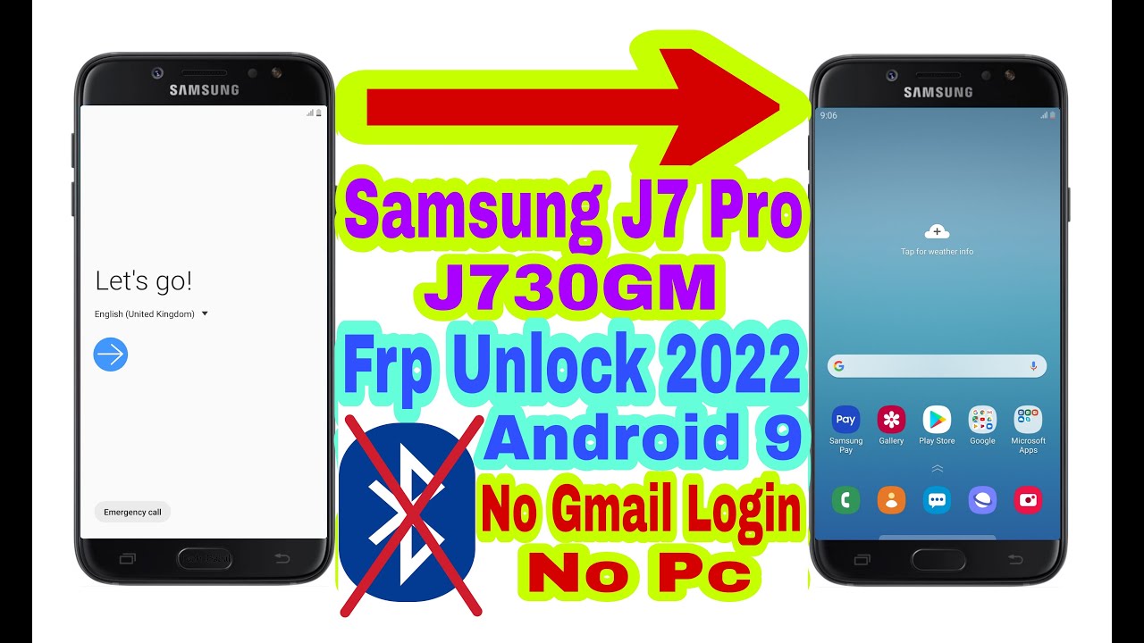Samsung J7 Pro (J730GM) 9.0 Frp Bypass Without Pc|New Samsung J7 Pro (J730GM) 9.0 Frp Bypass Without Pc|New
