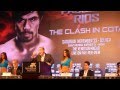 Manny pacquiao VS Brandon Rios press conference at Venetian Macau 27-7-2013 Part one