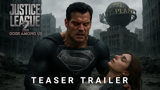 Justice League 2 Gods Among Us Teaser Trailer Henry Cavill & Ben Affleck Fan Ai Concept