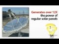 Unlimited Solar Power Plant, Solar Stirling Generator for Clean, Renewable Energy.
