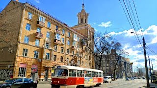 Видео Харьков в 4К • Перекрёсток ул Молочная (ранее Кирова) и ул Плехановская • Апрель 2019 от SkyVlad Video Archive, Плехановская улица, Харьков, Украина