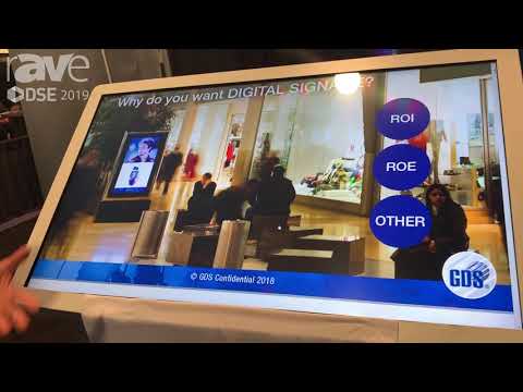DSE 2019: GDS – Global Display Solutions Features Its Roma Wayfinding Kiosk