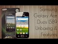 Foto pequena Samsung Galaxy Ace Duos I589 Android Smart Phone Unboxing