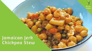 Jamaican Jerk Chickpea Stew Recipe | Rican Vegan