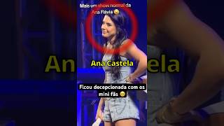 Ana Castela Fica Decepcionada Com As Crianças No Show..