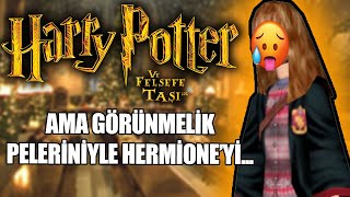 Harry Potter Felsefe Taşı Ama Görünmez Peleriniyle Hermioneyi