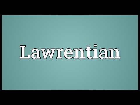Header of lawrentian