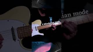 E Mixolydian Mode - Chromatic approaching part 5/7 #shorts