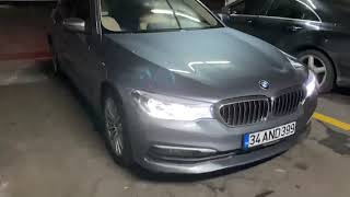 BMW 5 serisi G30, Cold Start (POV) çekim, Egzoz sesi!
