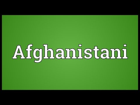 Header of Afghanistani