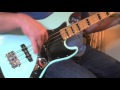 J&D Jack and Danny 1975 Vintage Jazz Bass Surf Green review