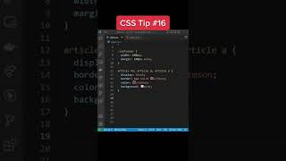 Css Tip - Is Pseudo Selector