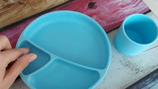 Oioi Bebek Mama Tabağı Bardağını Inceledim Vakumlu Bebek Tabağı Silikon Bebek Bardağı Yapışan Tabak