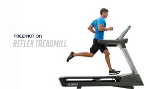 Freemotion Reflex Treadmill In Slow Motion