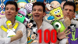 100+ Cartoon Impressions IN 5 MINUTES!