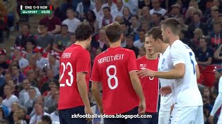 Англия - Норвегия 1:0 видео