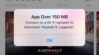 Download over 150 MB sized Apps or Games on iPhone without wifi | Apple tips