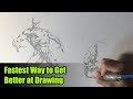 Fastest Way to Get Better at Drawing (Figure Drawing Practice)
