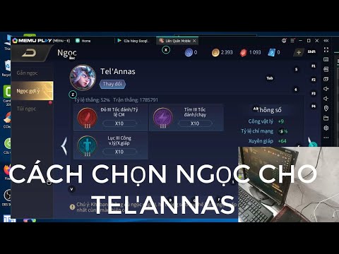 CÁCH CHỌN BẢNG NGỌC CHO TEL'ANNAS ĐÁNH BÁCH CHIẾN BÁCH THẮNG