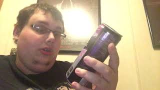 Trying grape amp organic energy drink