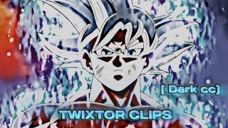 Goku Ui Mui Dark Cc Twixtor Clips For Edits Extra Clips