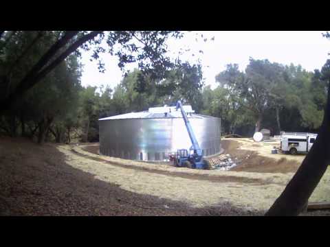 National Storage Tank - Time Lapsed Water Tank Construction