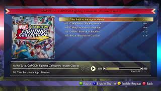 Le Back To The Age Of Heroes - Marvel Vs. Capcom Fighting Collection Arcade Clics Ost