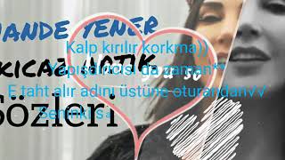 Hande Yener--Bakıcaz artık sözleri°°√√