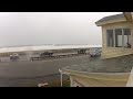Hurricane Sandy from Hampton Beach (500 miles out)