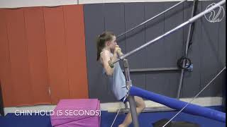 Chin up Tuck hold (Testing skill)