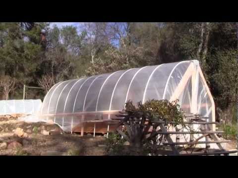 Personal Media And Raft Aquaponics System Securing Film And Framing 