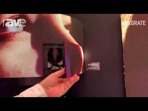 Integrate 2019: VuePix Shows the Magnetic SemiFlex SF Series 1.9mm LED Display at ULA Group Stand