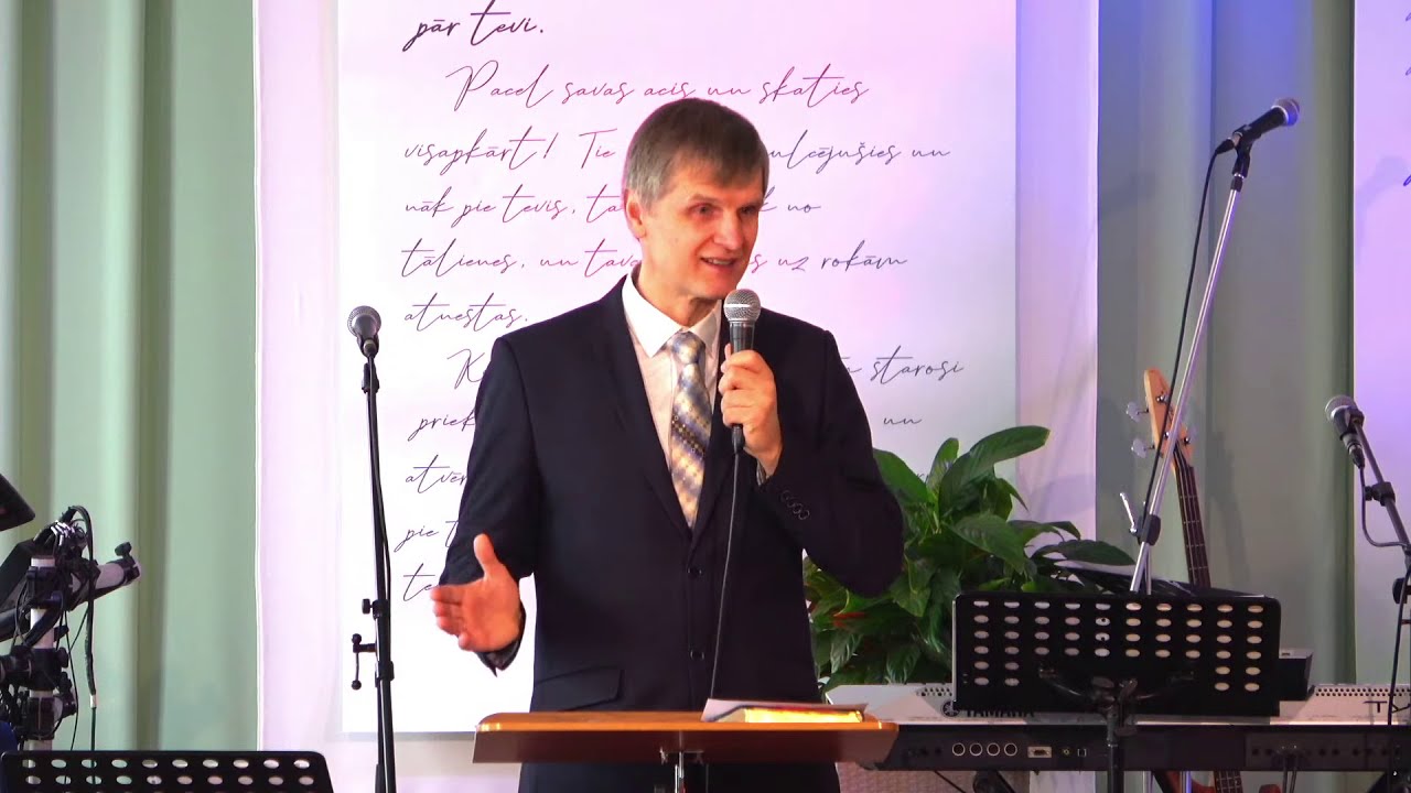 A. Tīrons - Tavā priekšā ir auglīgi laiki. Dievkalpojums 21.02.2021
