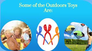 Outdoor Toys for kids by a Toysferry