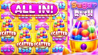 All In Challenge Jai Tout Mis Pour Que Sugar Rush 1000 Me Rende Riche