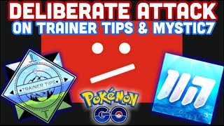 TRAINER TIPS & MYSTIC7 FALSELY REMOVED FROM YOUTUBE | MAMOSWINE CD IN POKEMON GO