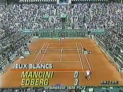 エドバーグ（エドベリ） v Mancini - 89 F QF （4／6）