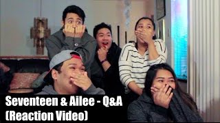 Seventeen & Ailee - Q&A || Reaction Video