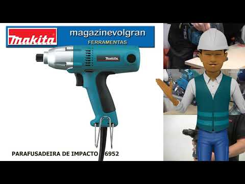 PARAFUSADEIRA DE IMPACTO MAKITA 6952