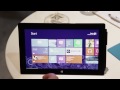 Boris Schneider-Johne zeigt das Surface Pro (Cebit 2013)