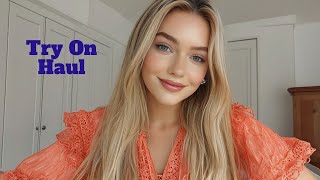 4K Try On Haul Sheer Clothes Get Ready With With Me No Bra Challenge