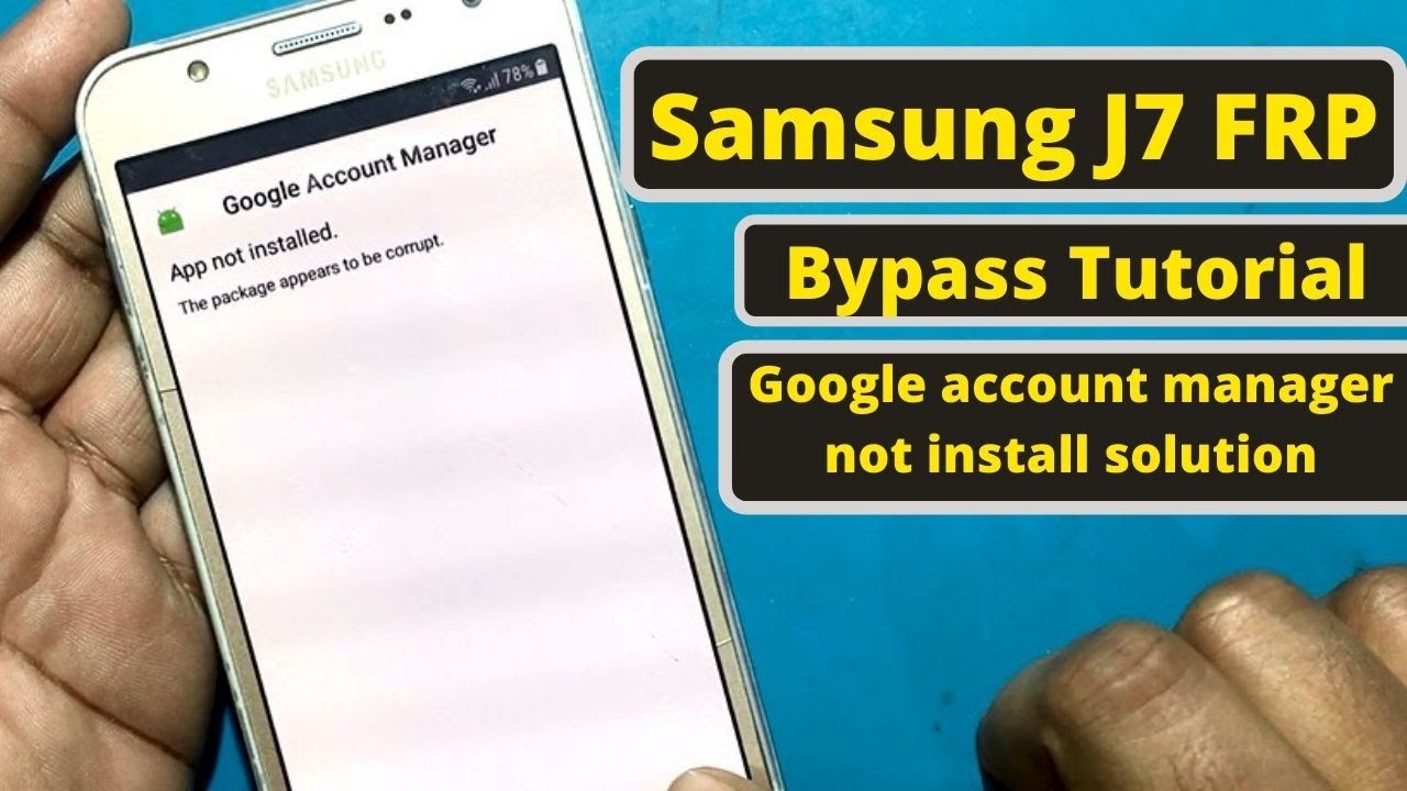 Samsung J7 Core J710f FRP Bypass || google account Samsung J7 Core J710f FRP Bypass || google account