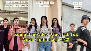Kumpulan Dance Tik Tok Viral + judul lagu 2022 || Dance Tik Tok Viral 2022