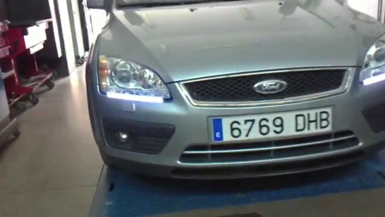 tira leds luz dia ford focus ii drl r87 day light led ford fiesta led lights