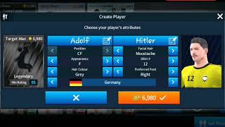 Create Player- Adolf Hitler Dream League Soccer 2018