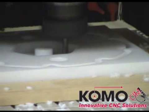 Komo CNC Thread Mill Plastic